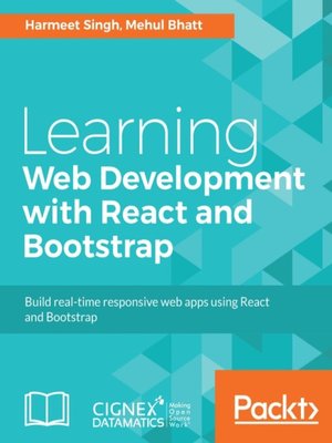 cover image of Learning Web Development with React and Bootstrap